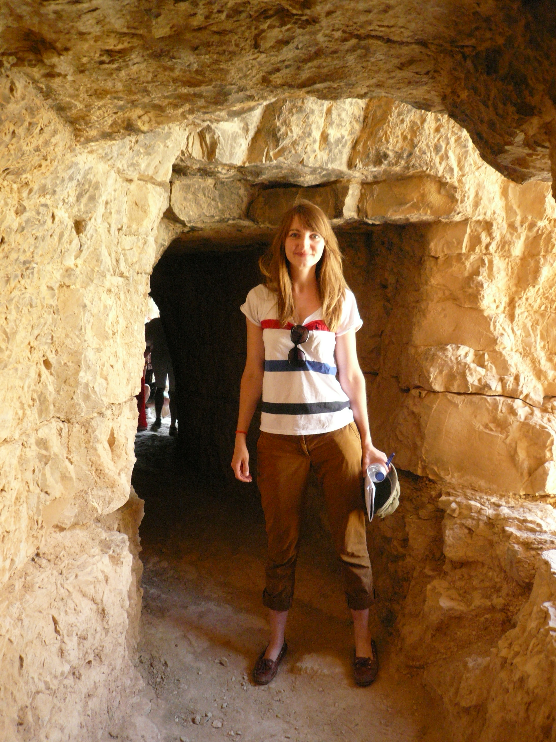 Inside the Albarracin-Cella aqueduct